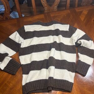 Brandy Melville oversized striped sweater